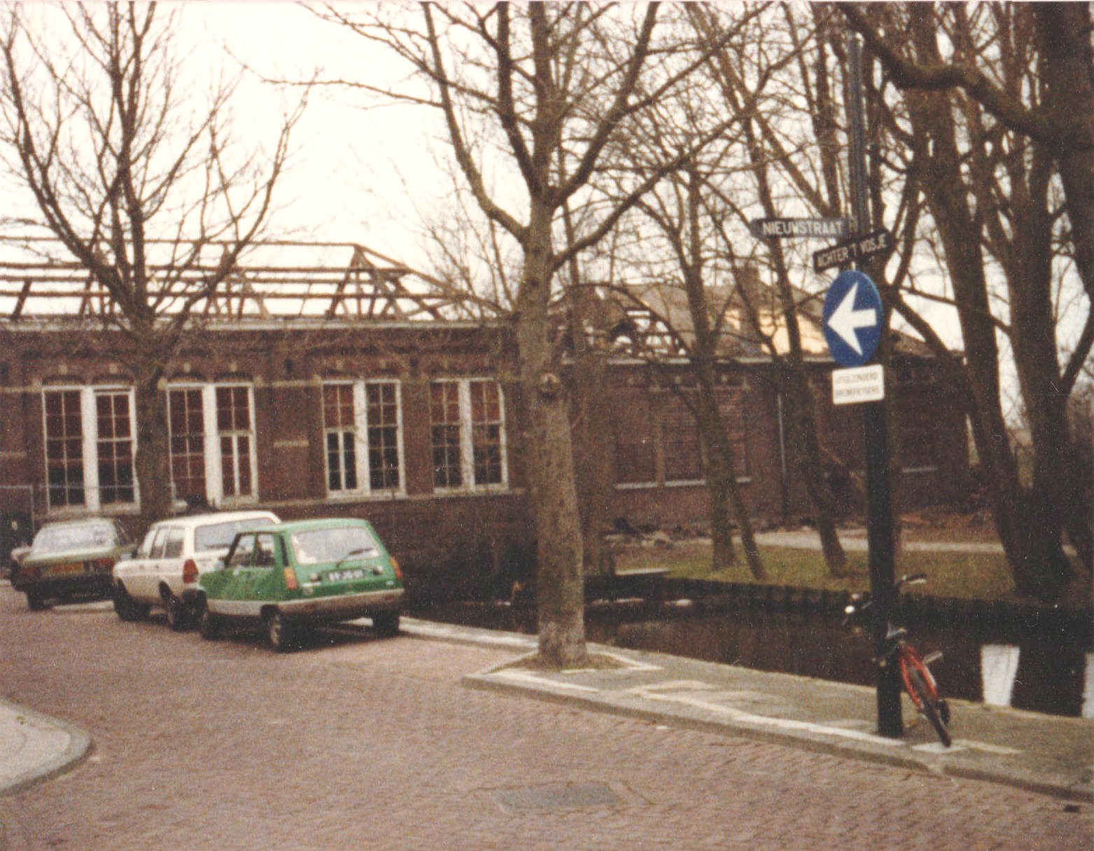 Achter 't Vosje sloop gebouw 't Vosje (06.03. 1984) Foto Henk Gijzen