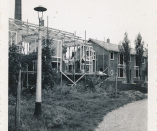 Singel bouw 'Indische Huizen' (1953-1958) Foto Kors Breijer